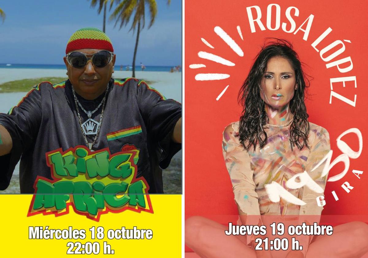 King África y Rosa López de OT1 hacen vibrar las fiestas de San Lucas