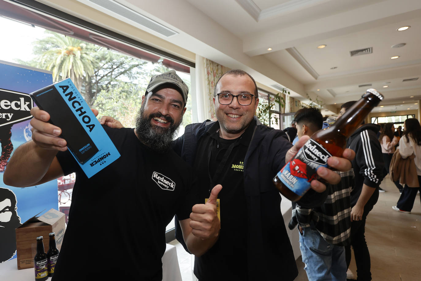 David Cosío (Redneck Brewery) y Borja Pérez (Monper).