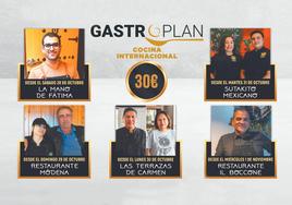 Gastroplan cocina internacional te llevará a un viaje alrededor del mundo sin salir de la ciudad