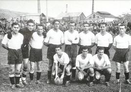 Equipo del Racing en el año 1941.