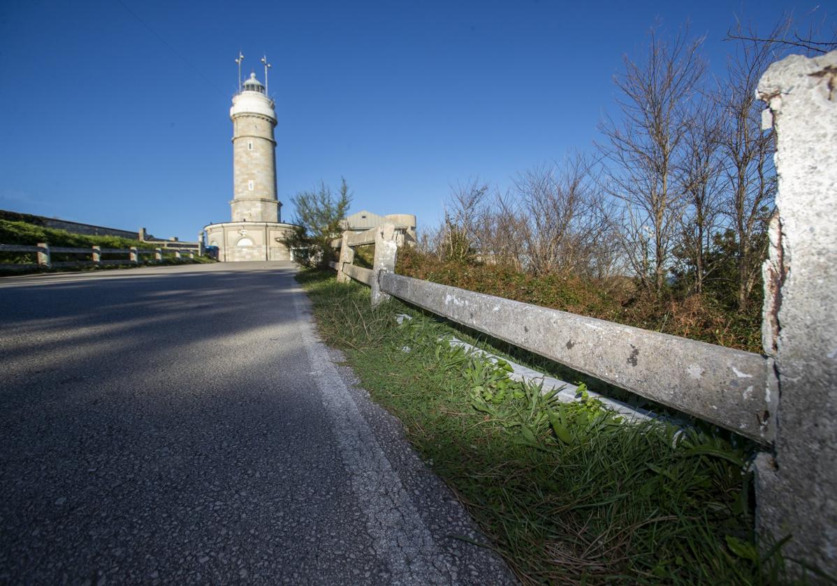 Así está el acceso al Faro