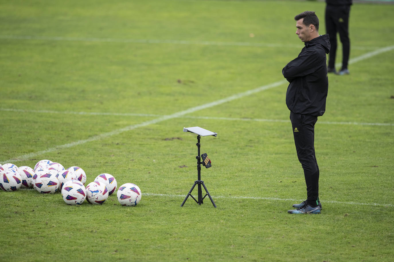 El Racing prepara el partido ante el Valladolid