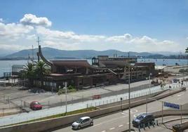 Vista de la Estación Marítima de Santander.