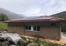 Edificio del Centro de Salud en Puente Pumar, Polaciones.