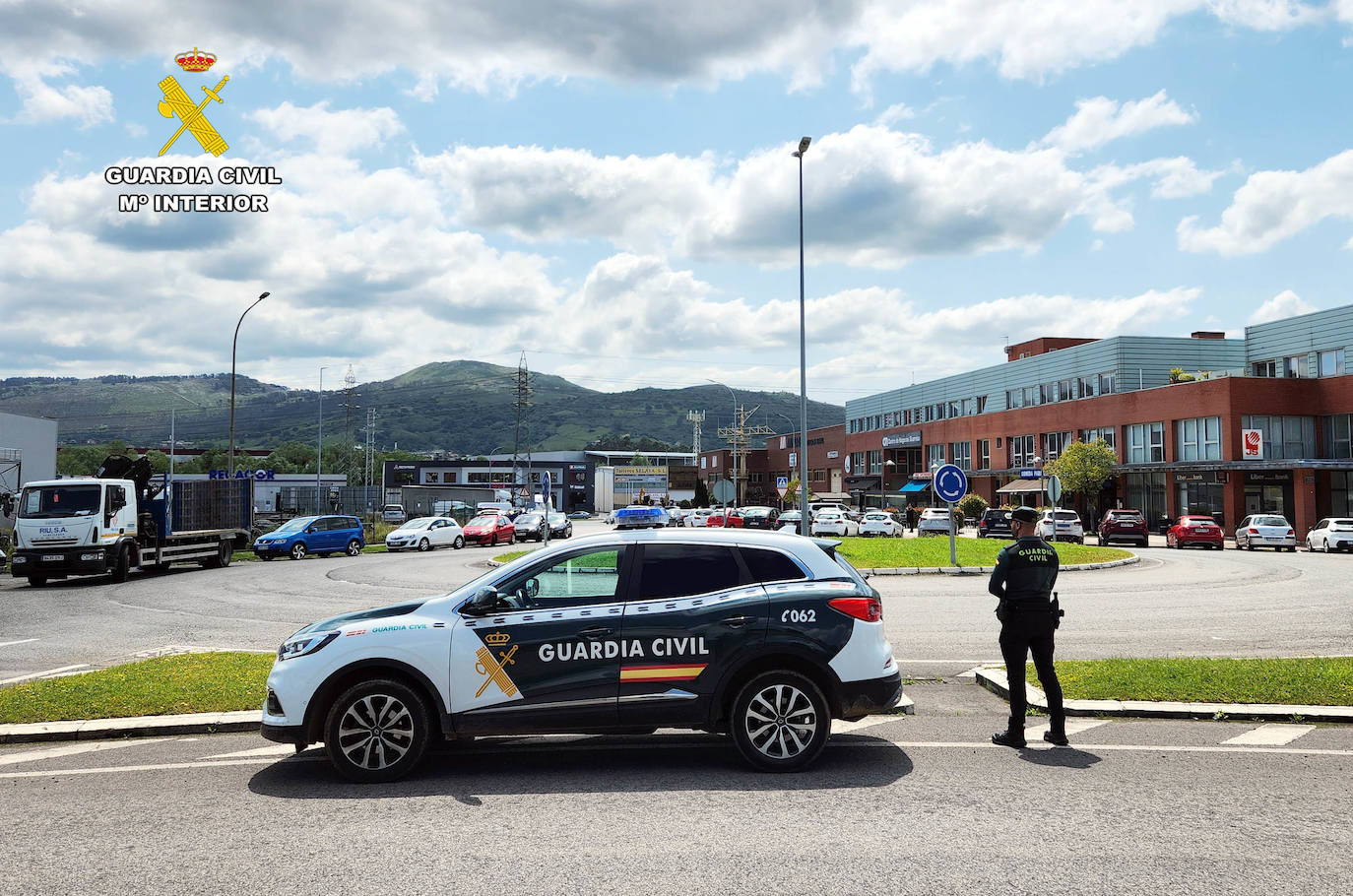 Imagen de archivo de otra operación de vigilancia en el polígono de Guarnizo.