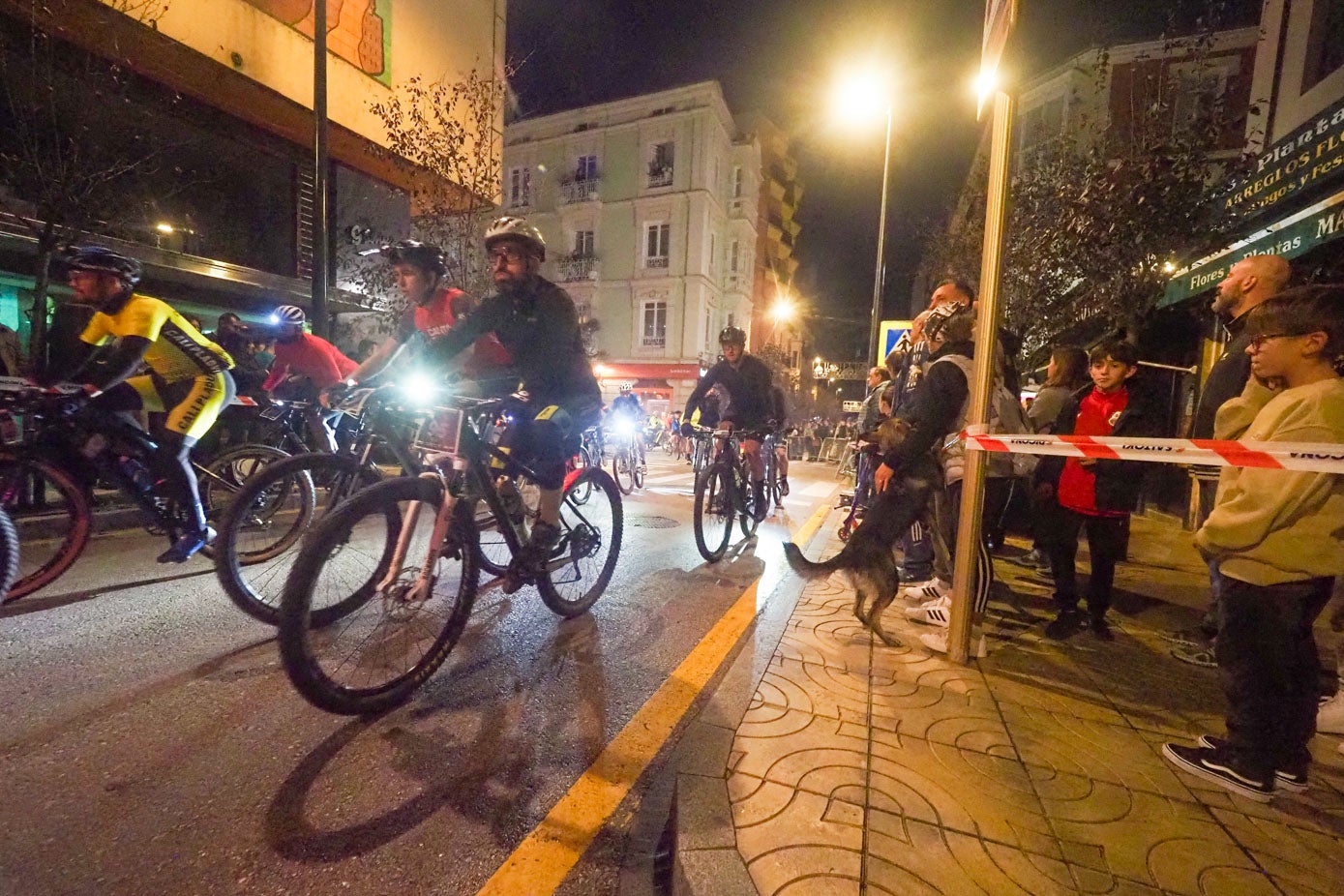 El tiempo respetó la prueba a medias y sólo a mitad del recorrido llovió.