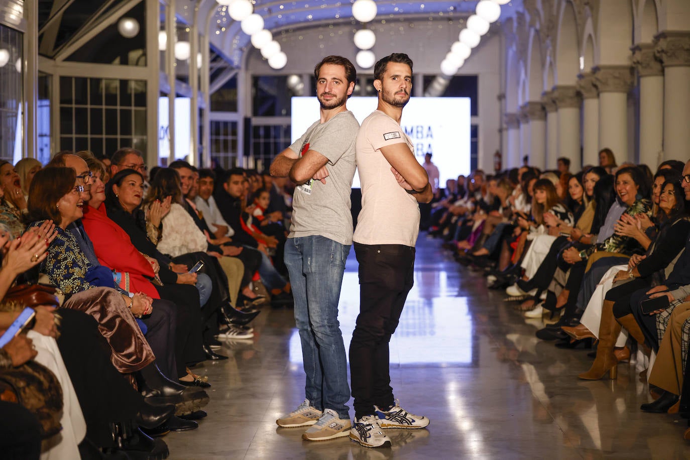 Los también cardiólogos Adrián Margarida y Carlos Coroas.