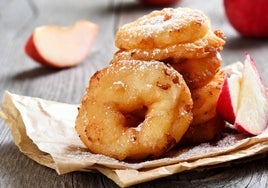 El postre de la semana: buñuelos de manzana