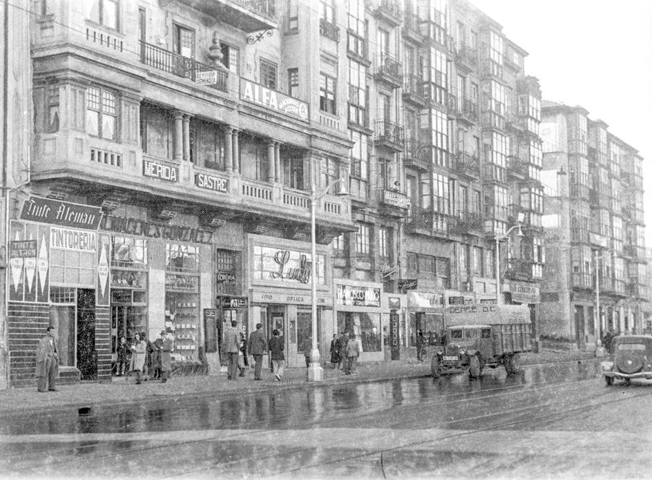 Calle de Becedo. Año 1949. Joaquin Arauna.