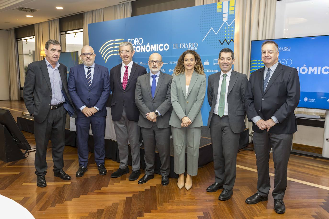 Ignacio Pérez, Luis Manuel Taboada, Luis Revenga, Manuel Pérez-Sala Gozalo, Ainoa Quiñones, Francisco Hevia e Íñigo Noriega.