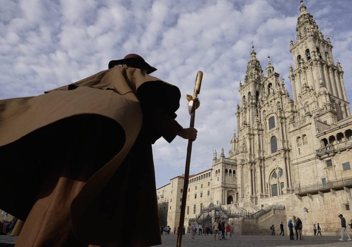 tFotograma del largometraje que, además de en Santiago de Compostela, se grabó en Cantabria, Roma e Israel.