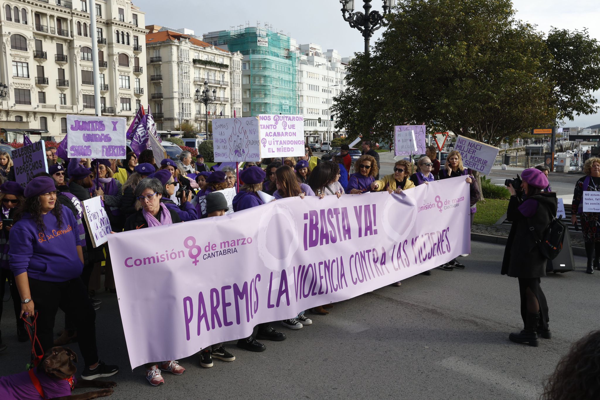 La marcha partió de Puertochico.