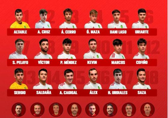 La selección cántabra amateur inicia su andadura en la Copa de las Regiones UEFA