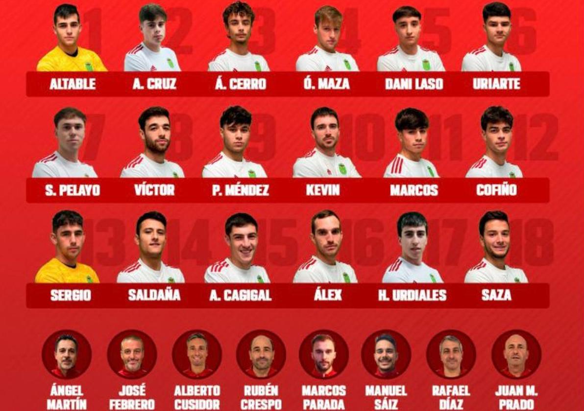 La selección cántabra amateur inicia su andadura en la Copa de las Regiones UEFA