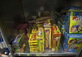 Imagen de archivo de petardos.