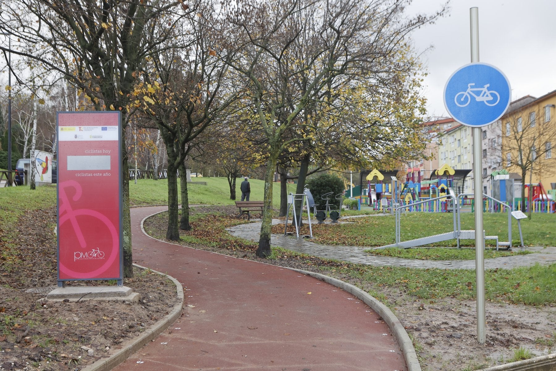 La empresa adjudicataria de la obra está realizando los últimos remates en el Parque del Centenario.