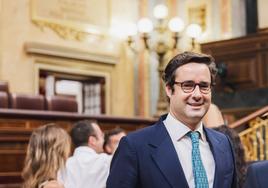 Ignacio Hoces, en el Congreso de los Diputados.