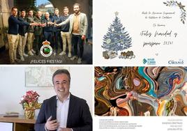 Del tarjetón al vídeo: así van cambiando las felicitaciones de Navidad en Cantabria