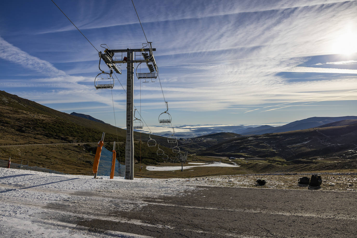 Fotos: Alto Campoo sin nieve en pleno enero