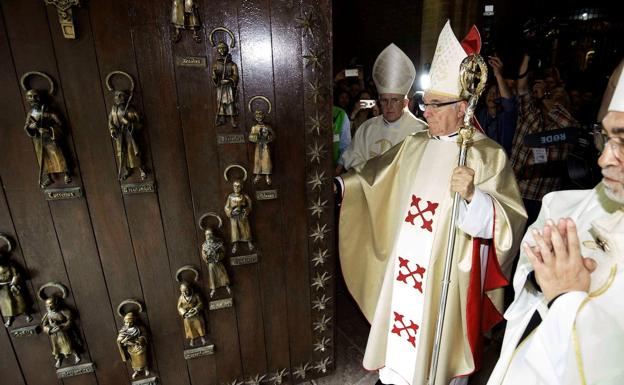 La Puerta del Perdón, que dará inició al AñoJubilar, se abrirá el 16 de abril.