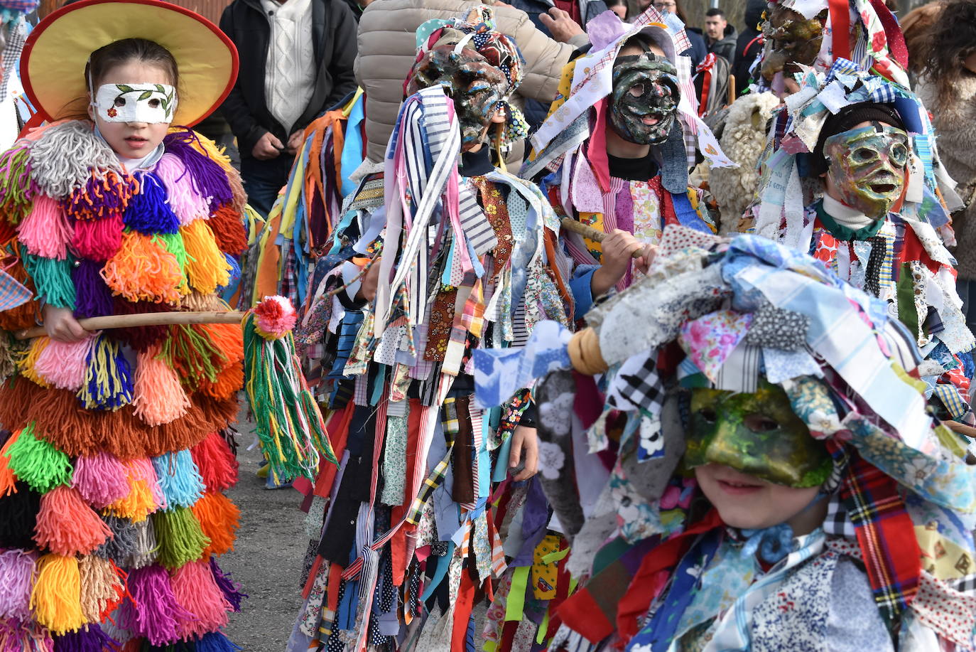 Los más pequeños fueron los protagonistas del primer carnaval del año en España.