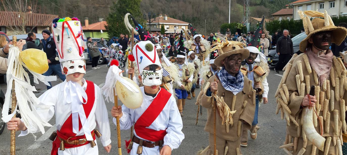 Los más pequeños fueron los protagonistas del primer carnaval del año en España.