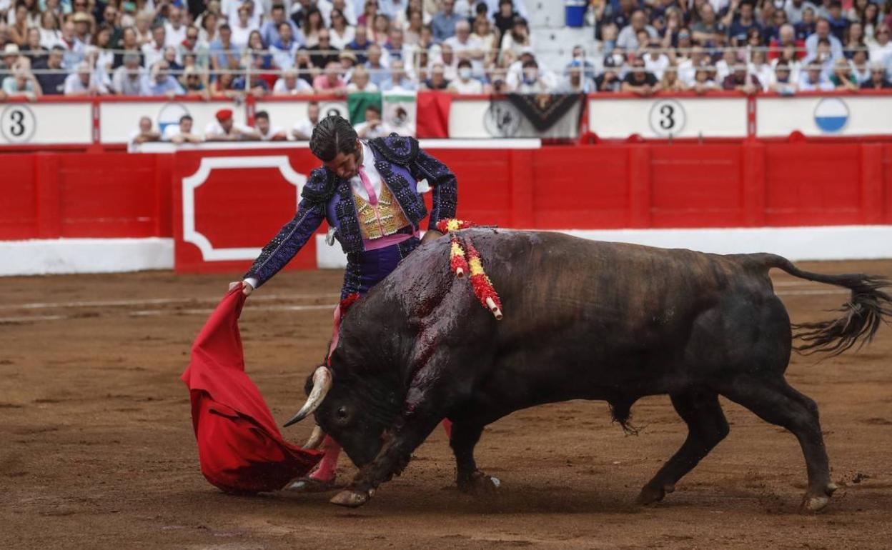 Morante de la Puebla en la corrida del pasado 25 de julio de 2022