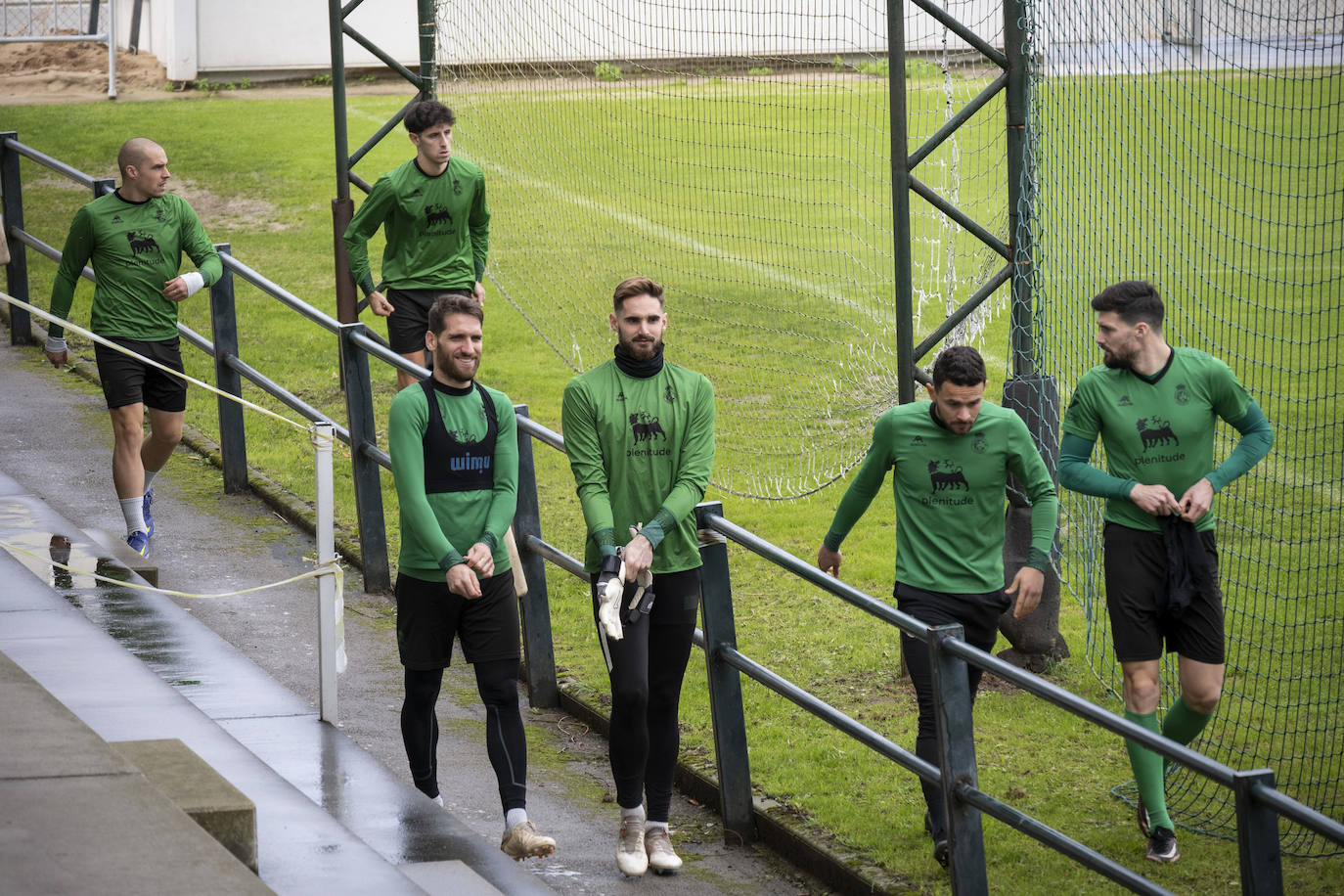 Fotos: El Racing prepara el partido ante el Sporting