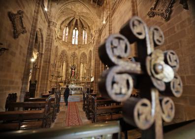 Imagen secundaria 1 - La Capilla-Panteón de Sobrellano, dos mil metros cuadrados para restaurar