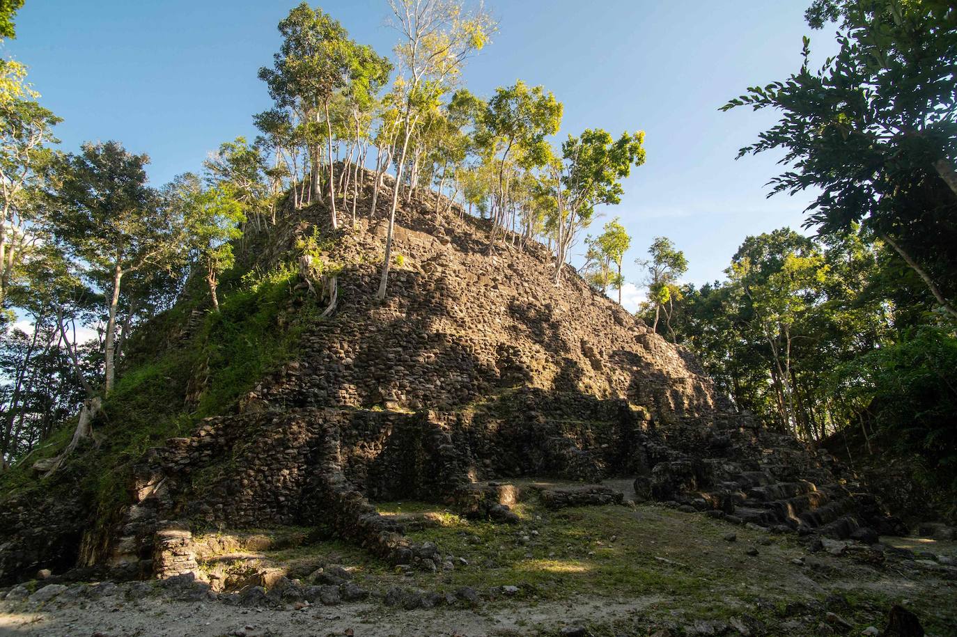 Un grupo de geólogos ha descubierto al norte del país unos restos de la civilización maya que han estado ocultos durante siglos bajo la penumbra de una selva tropical. Entre el vasto manto verde de la selva emerge, entre otras, la cresta de la Danta, una de las pirámides más grandes del mundo ubicada en la megaciudad maya El Mirador