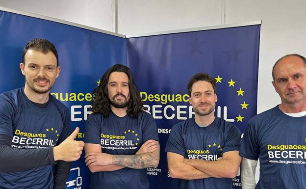 El grupo de Desguaces Becerril.