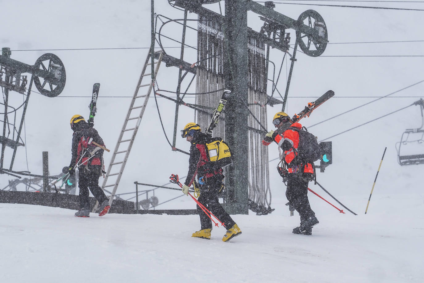 Fotos: Los primeros de Alto Campoo