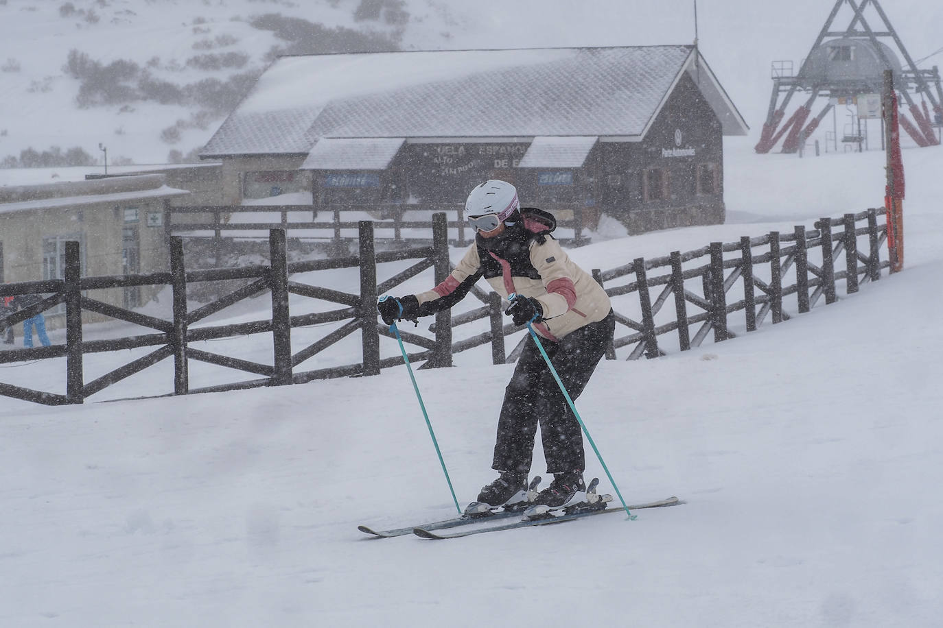 Fotos: Los primeros de Alto Campoo