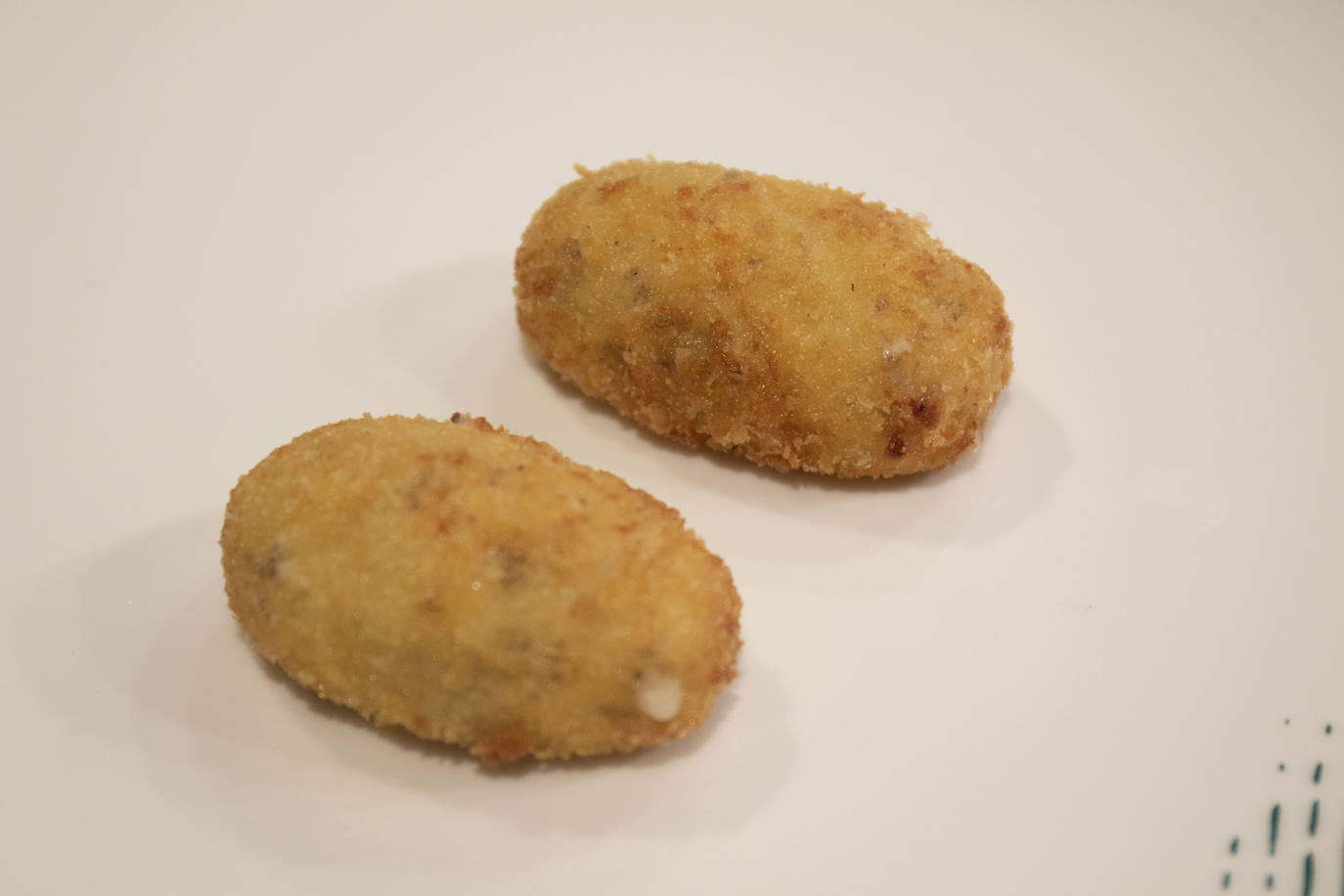 Otras de las croquetas finalistas. 