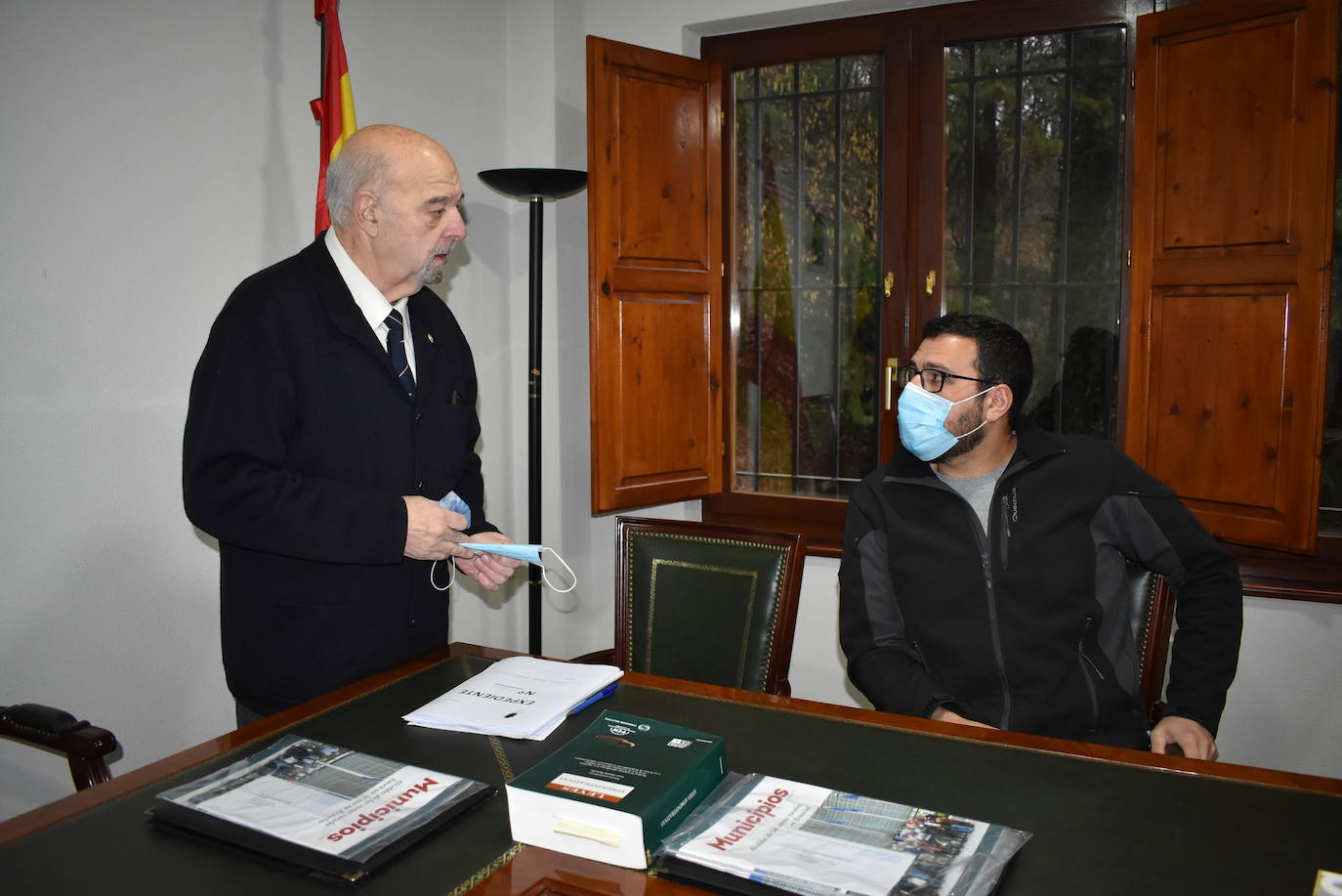 Votación en el Pleno en el que se ha escogido al nuevo alcalde en funciones de Cieza.