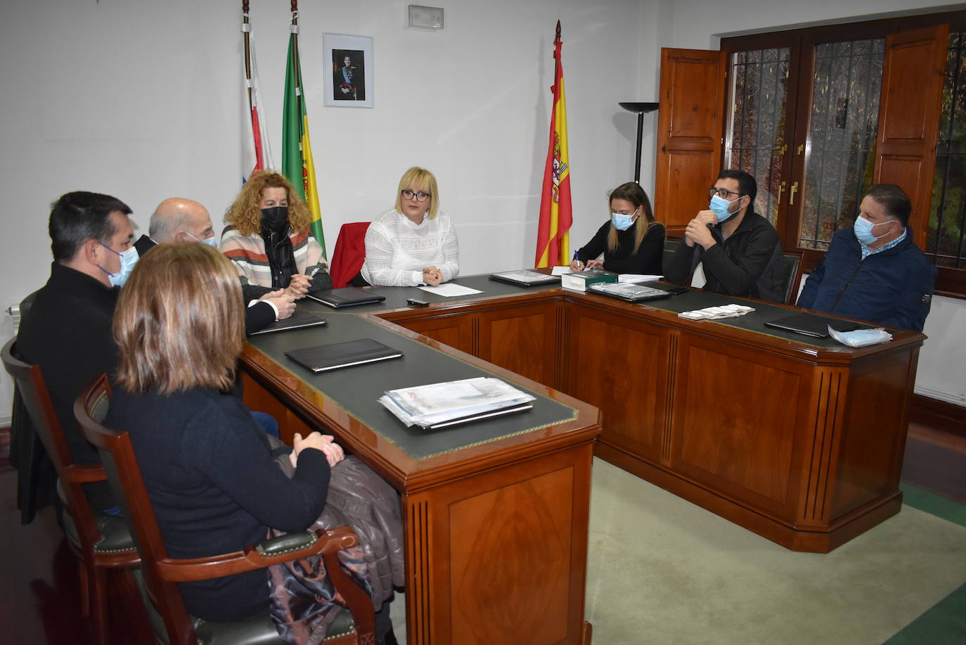 Votación en el Pleno en el que se ha escogido al nuevo alcalde en funciones de Cieza.