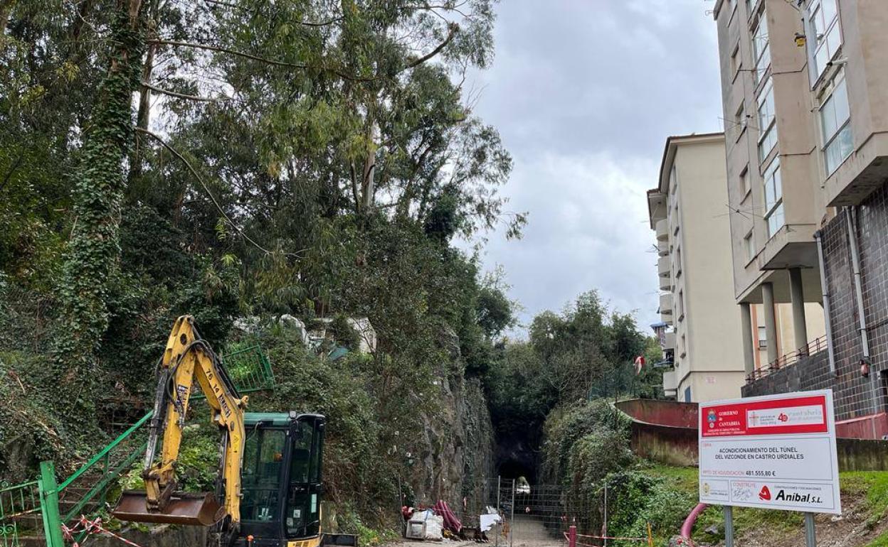 Parte de la ayuda se iba a destinar a rehabilitación del túnel del Vizconde 