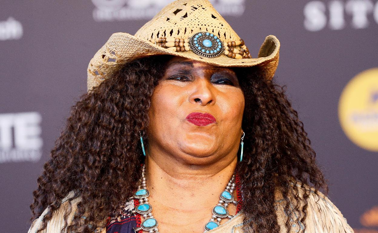 La actriz estadounidense, Pam Grier.
