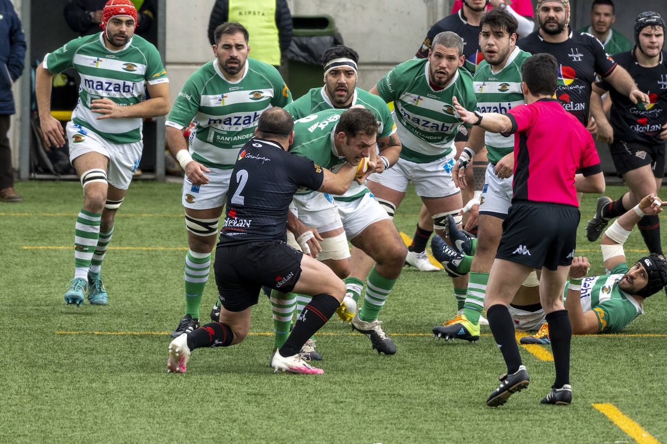 Fotos: El partido Mazabi-Zarautz, en imágenes