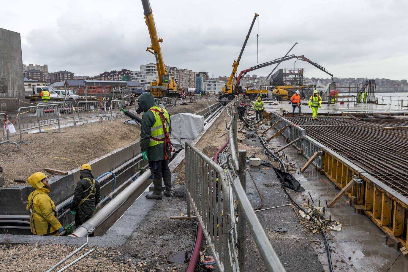 Fotos: Así van las obras en el Puerto de Santander