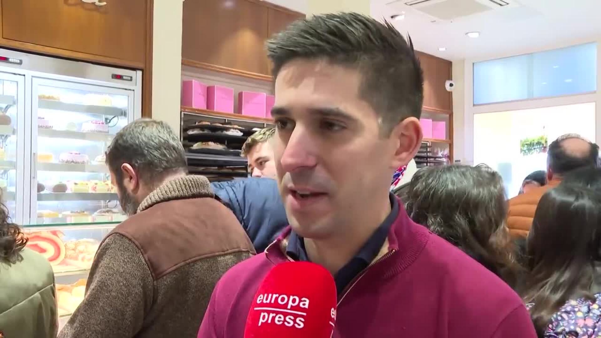 El turrón arrasa en la pastelería La Mallorquina (Madrid)