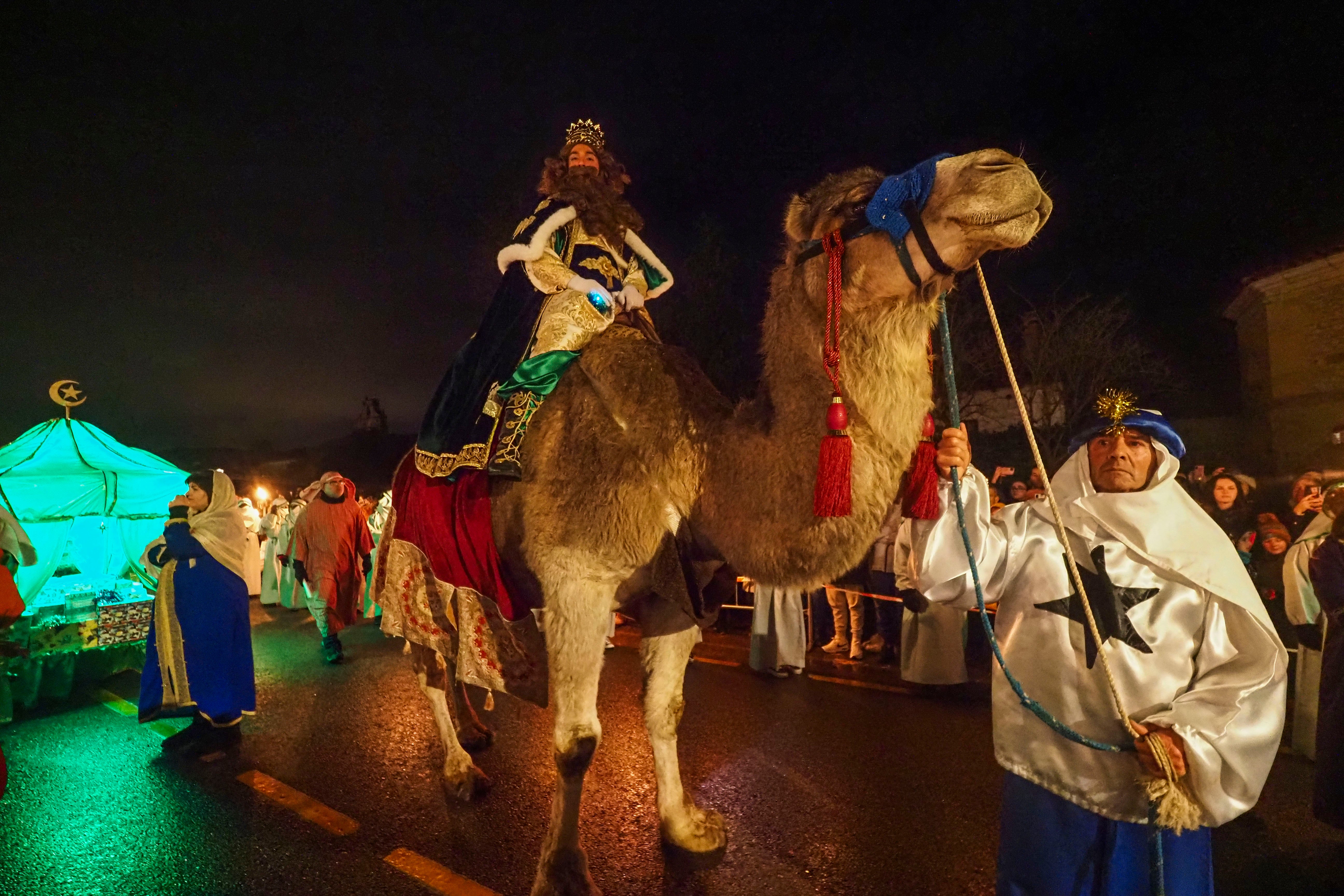 Los camellos volvieron a ser protagonistas.