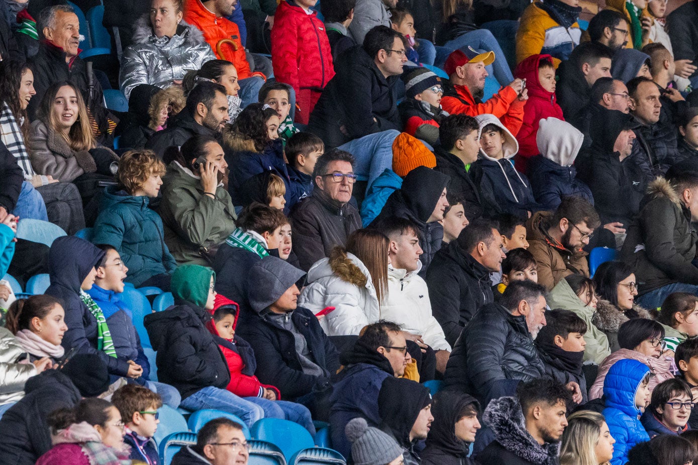 Un detalle de la Tribuna Principal, que se habilitó en lugar de la Prefrencia Oeste.