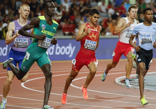 Mohamed Attaoui tiene marca mínima para París, que debe ratificar este año.