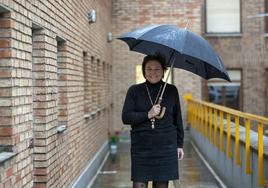 La directora general de Salud Pública, Isabel de Frutos, en la sede de la Consejería.