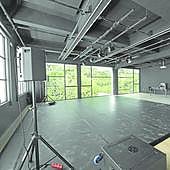 Instalaciones del Centro Cívico de Tabacalera asignadas inicialmente para la Fábrica de Creación.