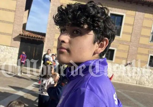 Sebas, el joven de 15 años fallecido en Zaratán tras un entrenamiento de fútbol.