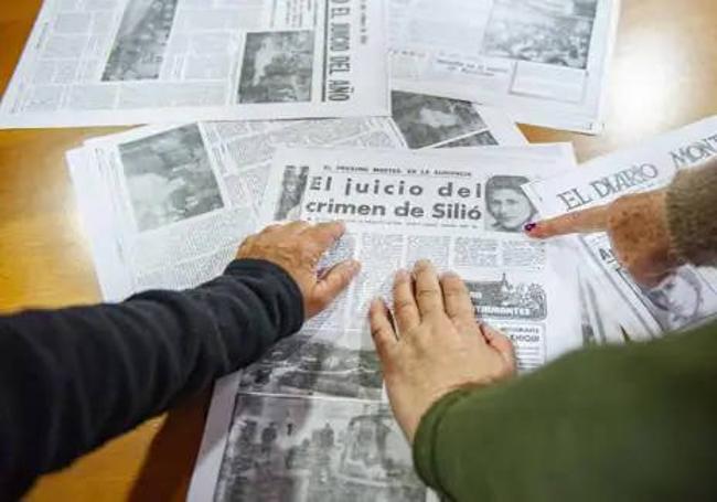 Portadas de El Diario Montañés sobre el crimen.