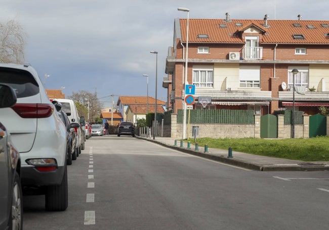 Zona residencial de Campuzano donde se produjeron los hechos, justo al límite con Cartes.