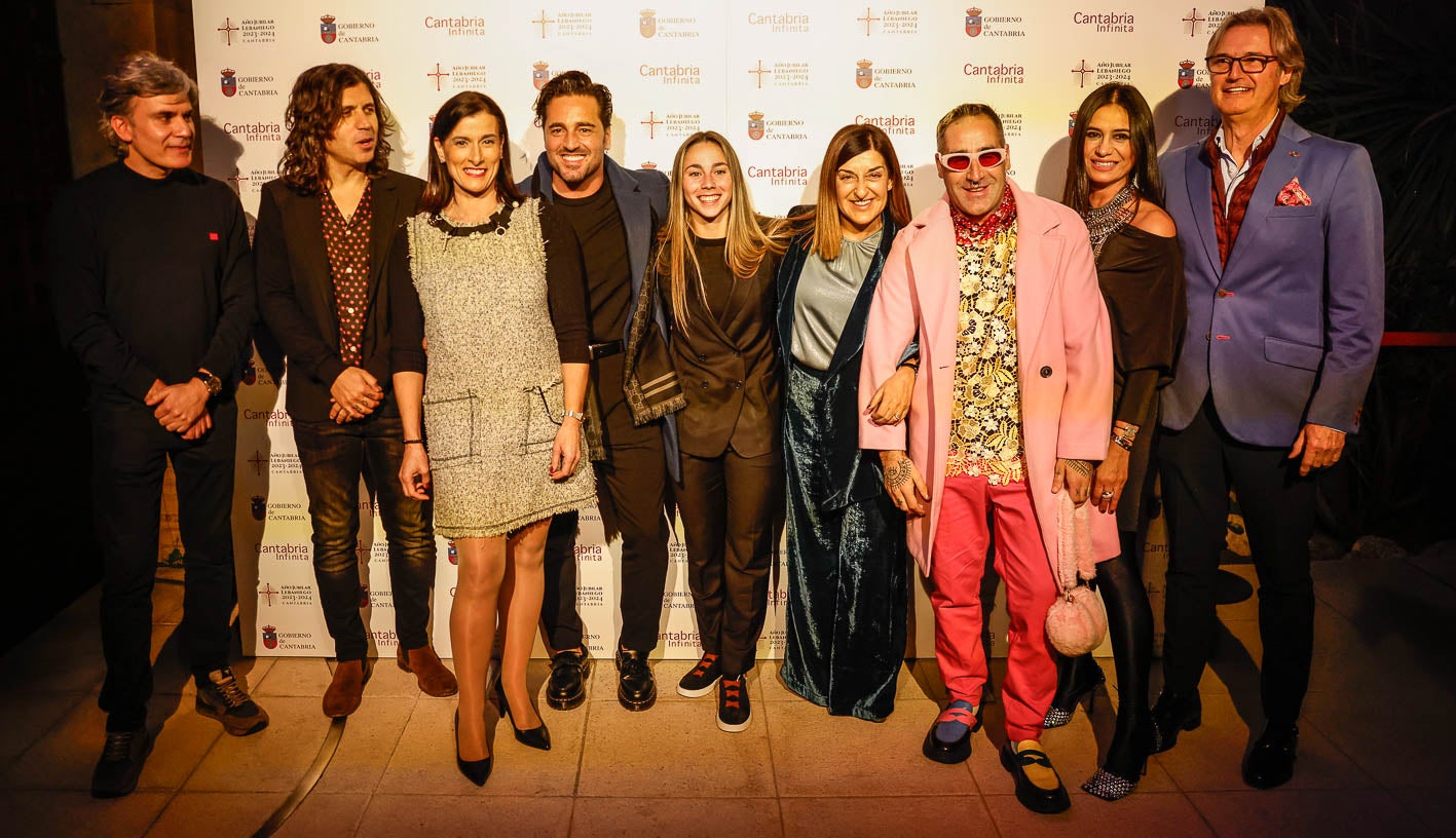 Nando Agüeros, Rulo, Gema Igual, David Bustamante, Athenea del Castillo, María José Sáenz de Buruaga, Okuda, Odette Álvarez y Poty Castillo